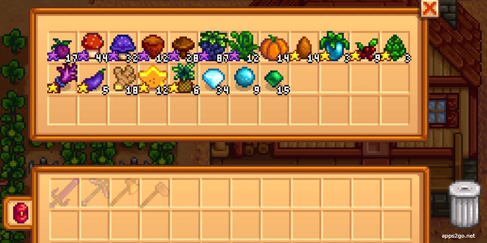 Stardew Valley Shipping Bin